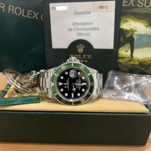 Rolex Submariner Kermit "Fat Four"